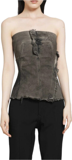Rick Owens Dame Topper Grå S,