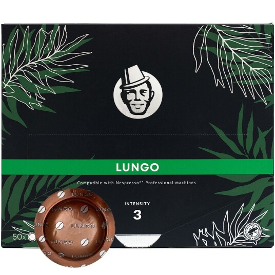 Nespresso Kaffekapslen Lungo til Nespresso Pro. 50 kapsler