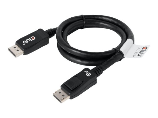 Club 3D DisplayPort 1.4 Kabel - 1 m, Svart, 8K 60Hz