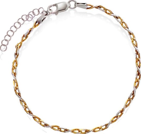 Pan Jewelry Armbånd i 925 flerfarget sølv med evighetstegn