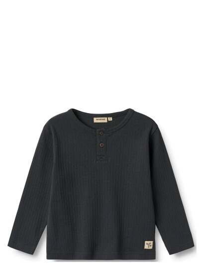 Wheat T Shirt L/S Morris Grey 104