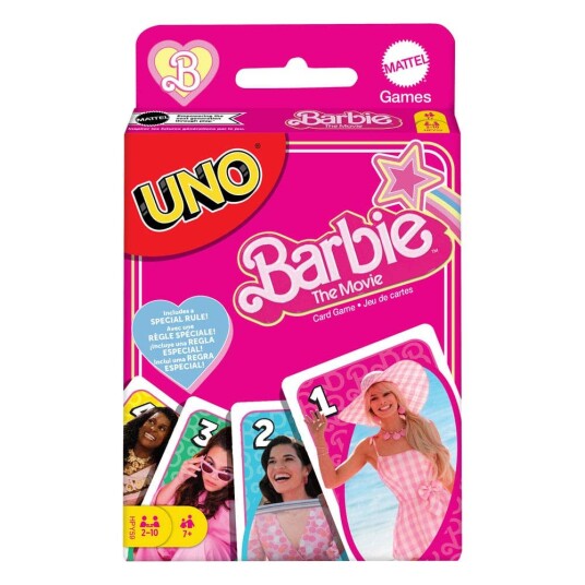 UNO: Barbie The Movie - Brettspill fra Outland UNO: Barbie The Movie - Brettspill fra Outland