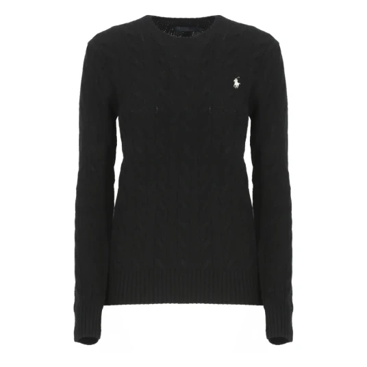 Ralph Lauren Dame Strikkevarer Svart S Ralph Lauren Dame Strikkevarer Svart S