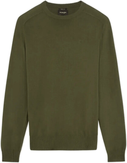 Wrangler Crew Neck Knit Khaki green S