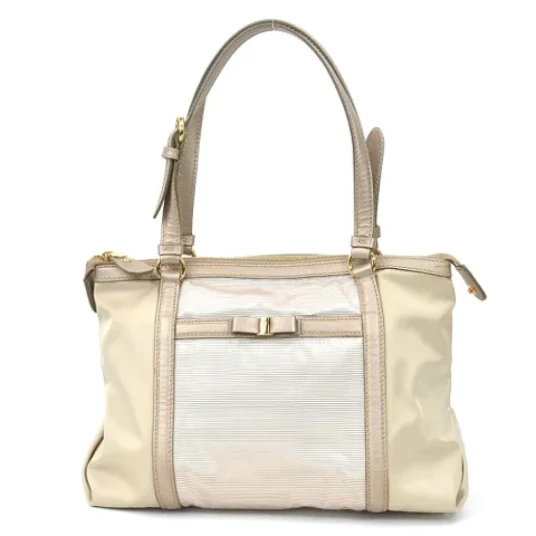Salvatore Ferragamo Dame Beige