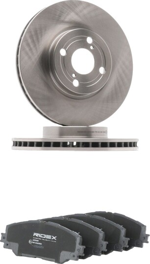 Bremseskiver og -klosser RIDEX 3405B3271