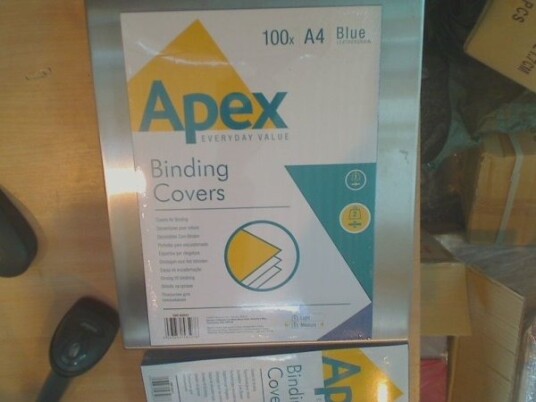 Fellowes Papp Til Innbinding Apex Blå Blank Fellowes Papp Til Innbinding Apex Blå Blank