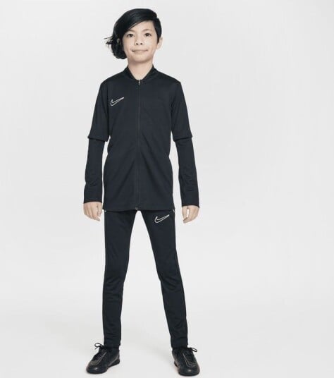 Nike Tracksuit Dri fit Academy 25   Svart/hvit Barn størrelse XL: 158 170 cm