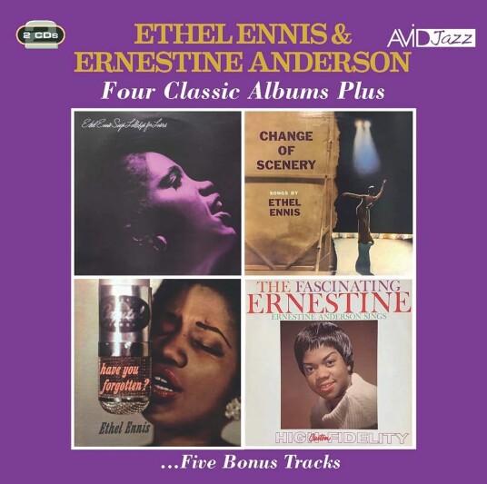 Ethel Ennis Ernestine Anderson  Four Classic Albums Plus  CD
