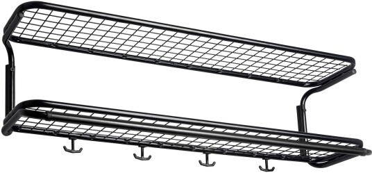 Essem Design Classic 650 Hatthylla Svart/svart 110 Cm Hattehyller Og Skohyller Gunnar Bolin Svart Metall/plast