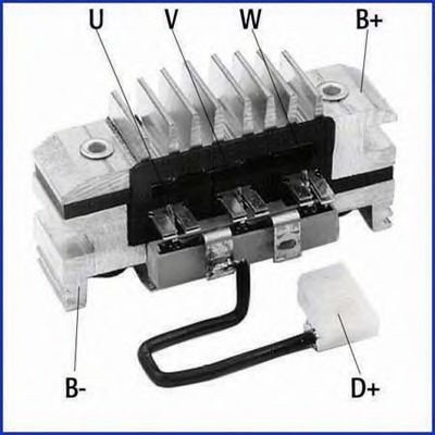 HITACHI 139581 Likeretter, dynamo HITACHI 139581 Likeretter, dynamo