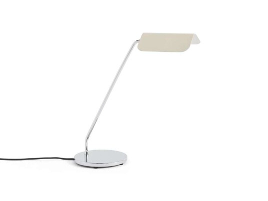 HAY Apex Bordlampe med Base Oyster Hvit