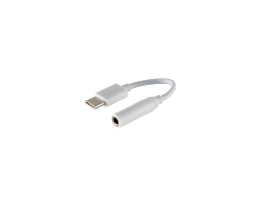 Shiverpeaks Bs14 05020 Hvit Usb C 3.5Mm 0,1 M Hankjønn Hunkjønn