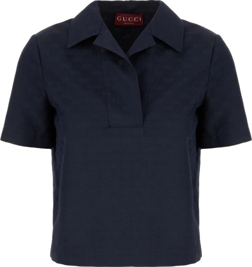 Gucci Dame Topper Blå S,