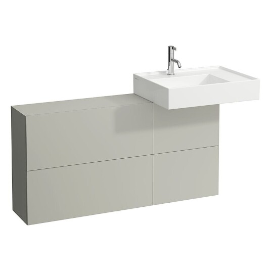 Laufen Kartell Sidebord med 1 dør 1200x610 mm Pebble Grå