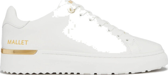 Mallet London Herre Sko Hvit 44 EU,