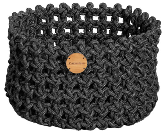 Cane-line Soft Rope kurv Mørkegrå 40 cm Grå