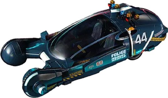 Blade Runner Deckard's Police Spinner DieCast 11" Ship