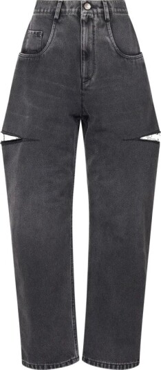 Maison Margiela Dame Jeans Svart 2XS,