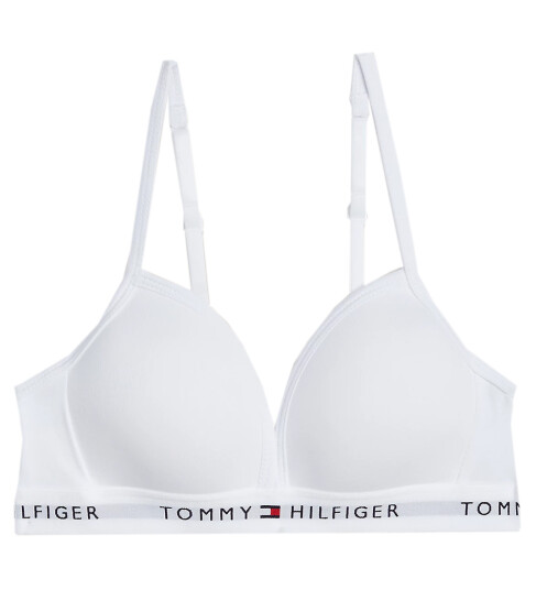 Tommy Hilfiger Triangle Bra Fixed Foam White 128-140