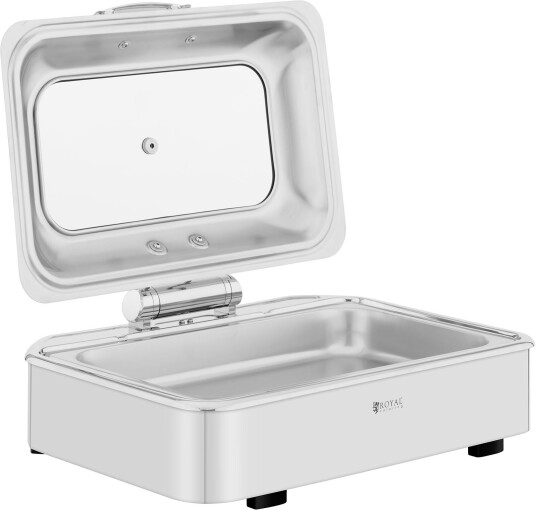 Chafing Dish - 1/1 GN - Royal Catering - 8.5 L - visningsvindu RCCD-RT6_9L Chafing Dish - 1/1 GN - Royal Catering - 8.5 L - visningsvindu RCCD-RT6_9L
