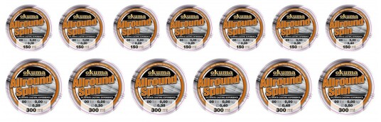 Okuma Allround Spin 300m 40lb 18.2kg 0.50MM Okuma Allround Spin 300m 40lb 18.2kg 0.50MM