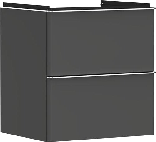 Underskab Xeluq 2Skuf 580X475 Grå/Krom