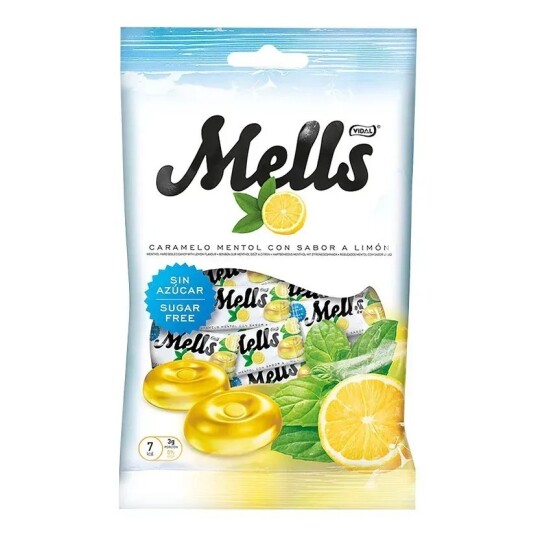 Vidal Lemon & Menthol Sugarfree 900g Vidal Lemon & Menthol Sugarfree 900g