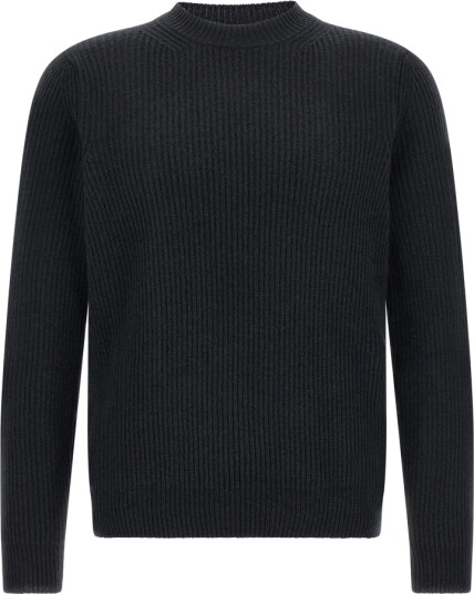 Zanone Herre Strikkevarer Blå 2XL,