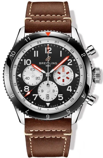 Breitling Herreklokke YB04451A1B1X1 Super AVI B04 Chronograph GMT 46