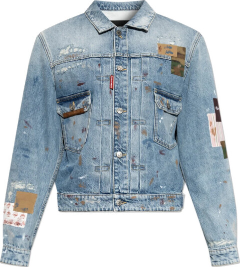 Dsquared2 Herre Jakker Blå M,