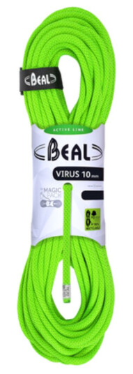 Beal Virus 10mmsolid green 60m Beal Virus 10mmsolid green 60m