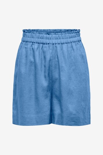 Only - Shorts onlTokyo HW Linen Blend Shorts - Blå