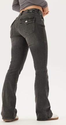 True Religion Becca Mr Bootcut Flap Charcoal 25