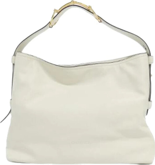 Gucci Vintage Dame Hvit Gucci Vintage Dame Hvit