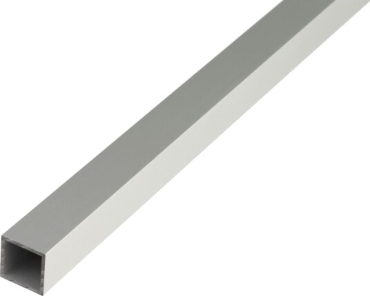 Alberts Profil Firkantrør Aluminum 1000/10x10x1mm