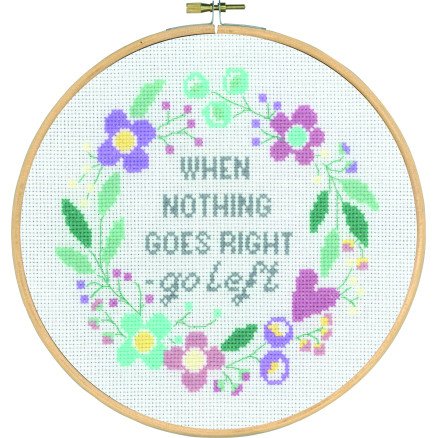Permin Broderisett Når ingenting går som det skal Ø20cm