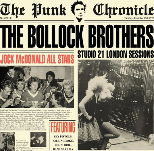 The Bollock Brothers 21 Studio Sessions CD