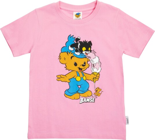 Bamse By Martinex Iskjeks T-skjorte, Rosa, 92