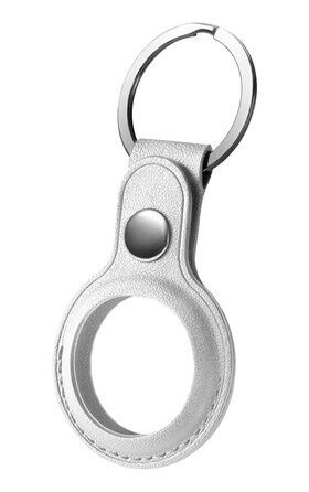 Deltaco Apple AirTag case keychain vegan leather