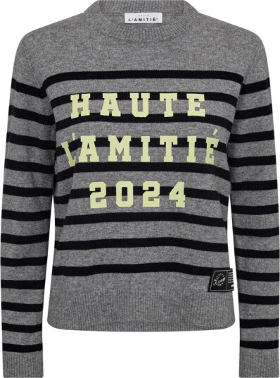 Haute L'Amitié Dame Strikkevarer Grå XL,