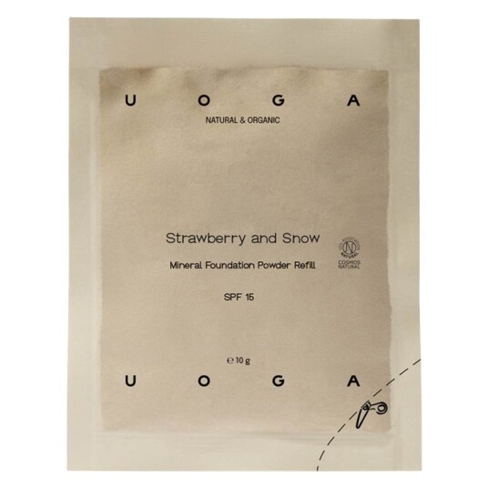 Uoga Uoga Mineral Foundation Powder Refill Strawberry And Snow 10