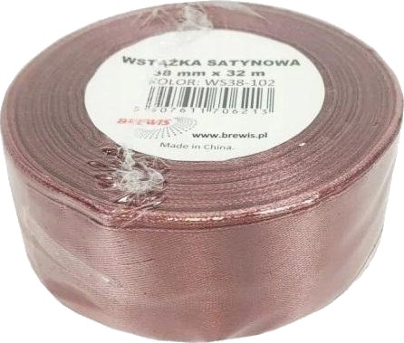 Brewis Brewis Satengbånd Skitten Rosa 38 Mm X 32 M