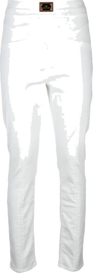 Elisabetta Franchi Dame Bukser Hvit W31,