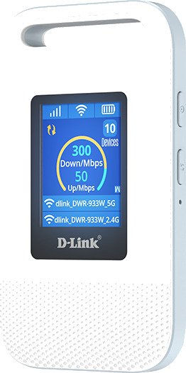 D-Link 4G LTE+ AX600 Wi-Fi 6 Mobil Hotspot DWR-933W