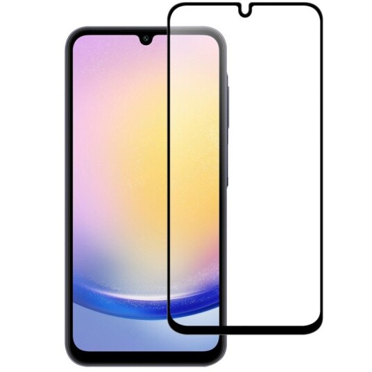 Oba Style 3D Heldekkende Herdet Glass Skjermbeskytter til Samsung Galaxy A56 5G – Svart