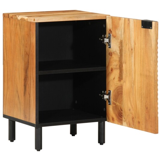 Baderomsskap med hylle Brun 38 x 33.5 x 58 cm Massivt akasietre Baderomsskap med hylle Brun 38 x 33.5 x 58 cm Massivt akasietre