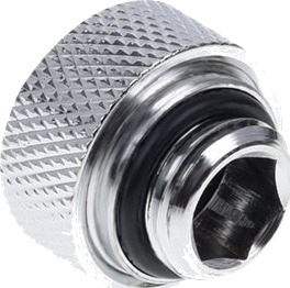 Alphacool Eiszapfen hardtube 16 mm fitting krom 6 pack 17376