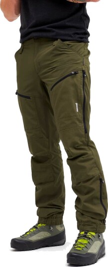 Revolutionrace RVRC GP Pro Rescue Pants Herre Dark Olive 2.0 2XL Turbukse & Fritidsbukse