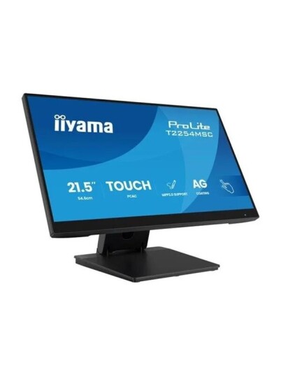 Iiyama ProLite T2254MSC 21.5" Touchskjerm FHD IPS 100Hz Svart